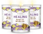 Magnificent 101 Long Lasting Healing Set of 3 Aromatherapy Candles | 3.5 Oz Each... - Image 2