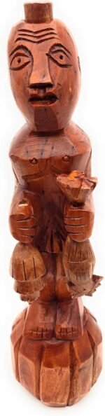 OBBA - Alboran de Oba Kolaba, Yoruba Religion, Ifa, Shango, Santeria Wood Statue... - Image 2