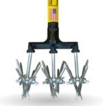 Rocklin Rotary Cultivator Tool - 60” Extra Long Handle - Reinforced Tines - Rese... - Image 2