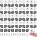 100 Pcs Mini Resin Elephants Miniature Animal Figurines Cute Elephants Fairy Gar... - Image 2