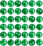 100pcs 10mm Green Agate Natural Gemstone Beads for Jewelry Making Loose Round St... - Image 2