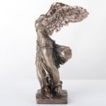 Veronese Design 5 1/2 Inch Winged Nike of Samothrace Cold Cast Resin Bronze Fini... - Image 3