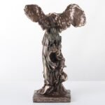 Veronese Design 5 1/2 Inch Winged Nike of Samothrace Cold Cast Resin Bronze Fini... - Image 4