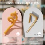 Pure Beeswax Candles, 6.1 Inch Nature Meditation Bee Waxs Candles 50pcs - 30min ... - Image 4