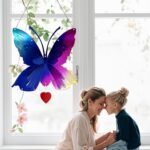 Butterfly Gifts for Women Mom Grandma,Stainless Steel Butterfly Outdoor Statues ... - Image 4