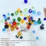 400pcs Bicone Crystal Beads 4mm Crystal Glass Faceted Beads for Necklace Bracele... - Image 4