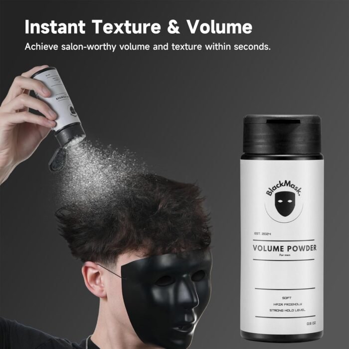 Texture Powder for Men, Easy to Apply - Instantly Adds Texture & Volume, All-Nat... - Image 4