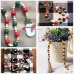 Craftdady 200pcs 12mm Natural Dyed White Color Wooden Round Ball Spacer Loose Be... - Image 6