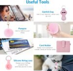 AMIR Safety Keychain Set for Women, Wristlet Strap Keychain with Personal Alarm ... - Image 6
