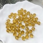 400pcs 4mm Faceted Crystal Glass Beads Round Spacer Beads for Jewelry Making DIY... - Image 3