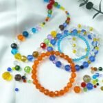 400pcs 4mm Faceted Crystal Glass Beads Round Spacer Beads for Jewelry Making DIY... - Image 4