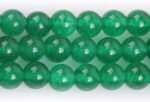 JOE FOREMAN 6mm Green Jade Round Natural Stone Beads for Jewelry Making Strand 1... - Image 4