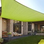 LOVE STORY 6.5'x10' Rectangle Shade Sail (Lemon Green) + 6 inch Hardware Kit - Image 3