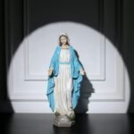 Our Lady of Grace Blessed Virgin Mother Mary Statue Catholic Religious 15.8 Inch... - Image 3