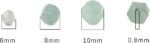 Faceted Natural Green Aventurine Jade Stone Round Beads 8mm 36cm/Strand for Jewe... - Image 3