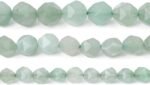 Faceted Natural Green Aventurine Jade Stone Round Beads 8mm 36cm/Strand for Jewe... - Image 4