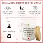 Encouragement Sympathy Gifts for Women - Long Lasting Vanilla Lavender Scented C... - Image 3