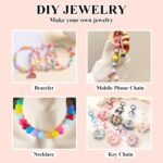 120Pcs 16MM Acrylic Beads,AB Color Acrylic Beads Dark Green Round Beads for DIY ... - Image 6