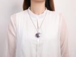 XIANNVXI Necklaces for Women Crescent Moon Pendant Necklace Tree of Life Wire Wr... - Image 3