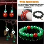 200 Pcs Natural Crystal Beads Stone Gemstone Round Loose Energy Healing Beads wi... - Image 8