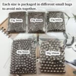 175g Pearl Beads 3mm 4mm 6mm 8mm 10mm Pearl Craft Beads Sew on Pearls Round Loos... - Image 4