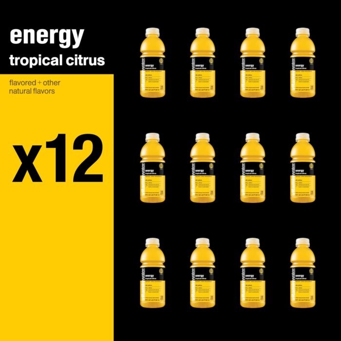 vitaminwater energy electrolyte enhanced water w/vitamins, tropical citrus drink... - Image 7