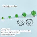 100pcs Crystal Glass Beads 8mm Faceted Rondelle Glass Beads with Hole Glass Spac... - Image 3