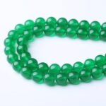60PCS 6MM Natural Green Chalcedony Stone Beads Energy Healing Beads for DIY Jewe... - Image 4