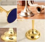 Candle Holder Candle Stand, 5 Arms Metal Candle Holders for Taper Candles, Candl... - Image 6