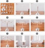 Candle Holder Candle Stand, 5 Arms Metal Candle Holders for Taper Candles, Candl... - Image 7