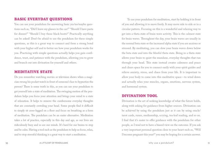 A Little Bit of Pendulums: An Introduction to Pendulum Divination (Little Bit Se... - Image 5