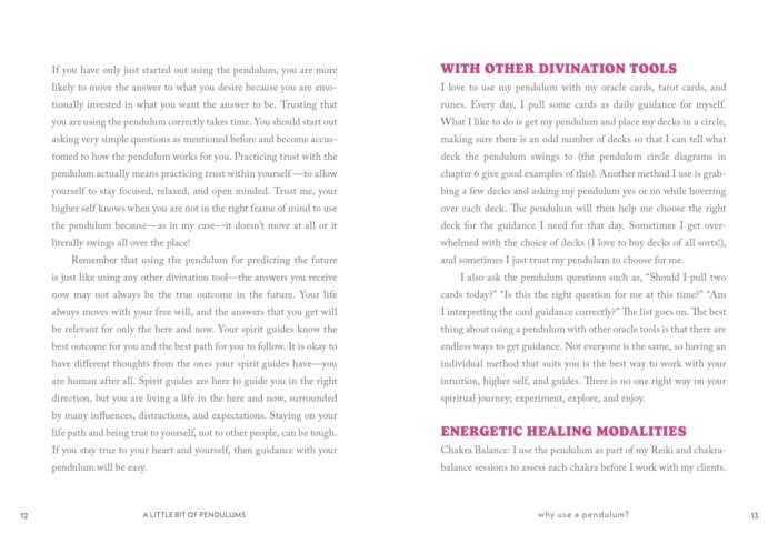 A Little Bit of Pendulums: An Introduction to Pendulum Divination (Little Bit Se... - Image 6