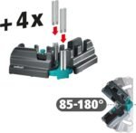 wolfcraft 6948200 Bevel and Mitre Box for 100 mm High Boards, Black - Image 4