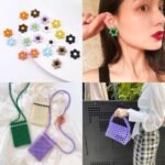 300pcs Acrylic Round Beads 8mm Round Spacer Plastic Pastel Beads Craft Beads wit... - Image 4