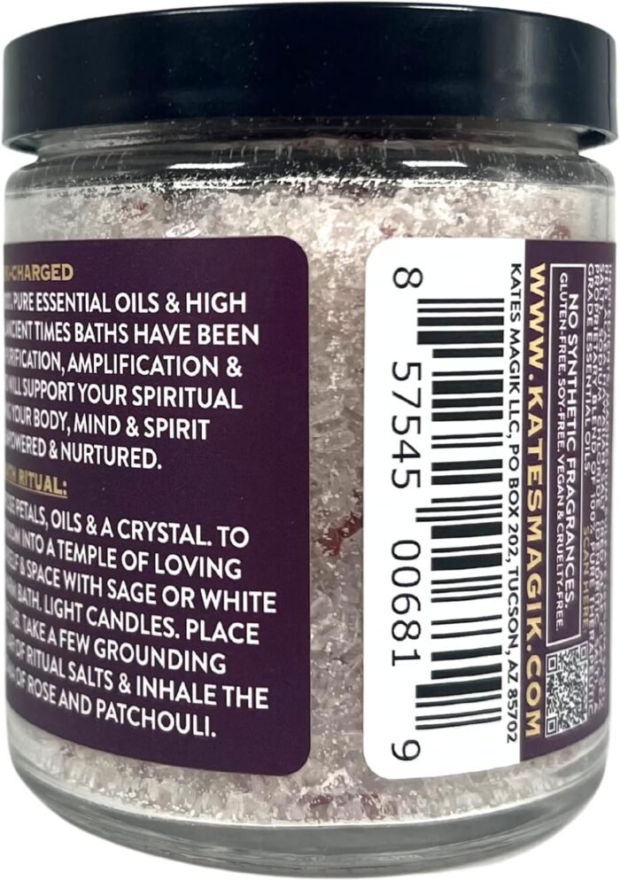 Love & Passion Ritual Bath Salt - Rose + Patchouli - Image 5