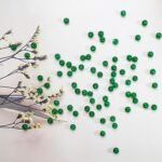 600pcs 6MM Green Glass Beads Handcrafted Round Lampwork Smooth Loose Bracelet Be... - Image 6