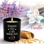 Thinking of You Gifts for Women Men - Long Lasting Vanilla Lavender Scented Cand... - Image 4