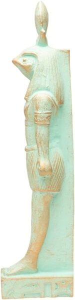 Discoveries Egyptian Imports - Egyptian God Ra Statue Patina Large - 8" - Made i... - Image 4