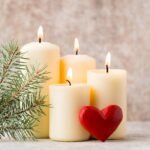 Unscented Pillar Candles - Set of 4 White Pillar Candles - 3x6 Slow Burning Larg... - Image 9