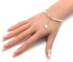 White Crystals Ifa Orisha Yemayá Obatalá Babalawo Beaded Bracelet Adjustable Cha... - Image 3