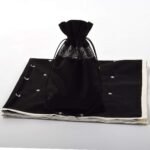 BLESSUME Altar Tarot Card Table Cloth with Tarot Bag Divination Wicca Velvet (Bl... - Image 5