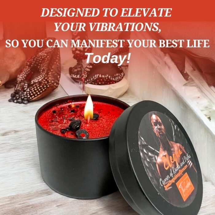 Elegua Spiritual Offering Candle (4 oz) - Image 7