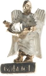 1 inch (2.5cm) Seven Archangels with Cristal Mini Statue Set Angel Figures Weekl... - Image 3