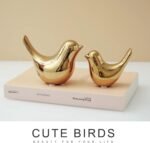 Notakia Small Birds Statues Home Decor Modern Style Birds Decorative Ornaments f... - Image 4
