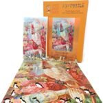 Wooden Jigsаw Puzzle for Adults - Uniquely Shaped Pieces - Made in The USA by Fo... - Image 5