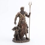Veronese Design 10.6" Hades Greek God of The Underworld with Cerebrus Hell Hound... - Image 3