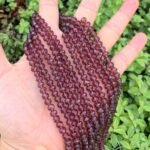 5 Strands Czech Faceted Rondelle Crystal Glass Loose Beads 6mm Spacer Bulk Burgu... - Image 3
