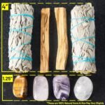 Perfect Unity Smudging Kit - 2 White Sage Smudge Sticks + 2 Palo Santo Sticks + ... - Image 5