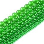 60pcs 6mm Smooth Green Crystal Glass Quartz Beads Round Loose Beads for Jewelry ... - Image 6