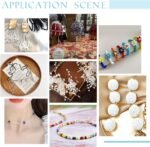 PH PandaHall 6000 Pcs 11/0 Glass Seed Beads, 2mm Seed Beads Red Round Waist Bead... - Image 5